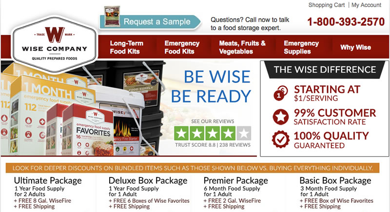 Wise Food Storage Company Review