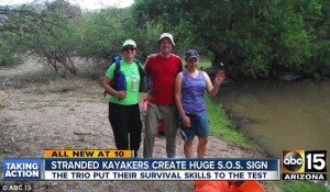 Kayakers use survival skills to make it through crisis situation